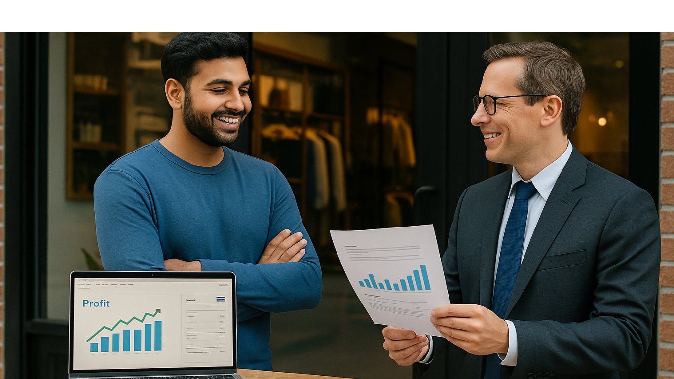 E-commerce accounting case study showing automated reporting setup, inventory accuracy improvements, and streamlined monthly bookkeeping.