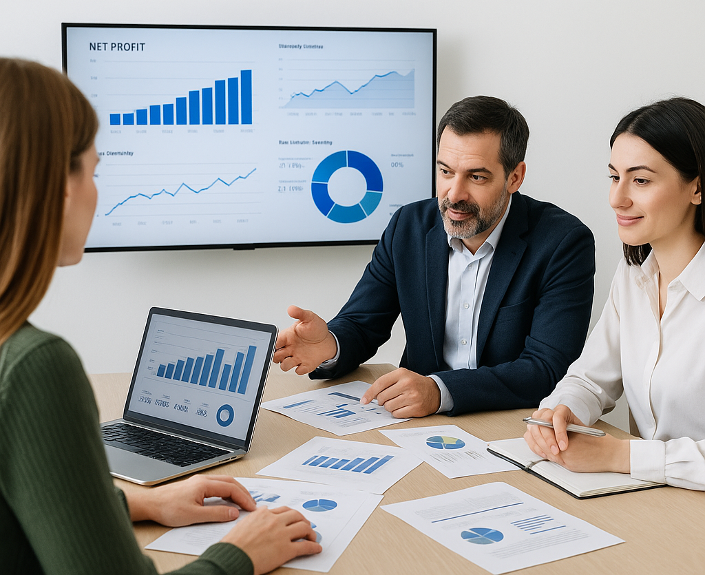 Virtual CFO services for strategy and financial insights