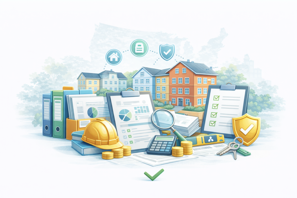 Illustration for outsourced accounting support for affordable housing management companies